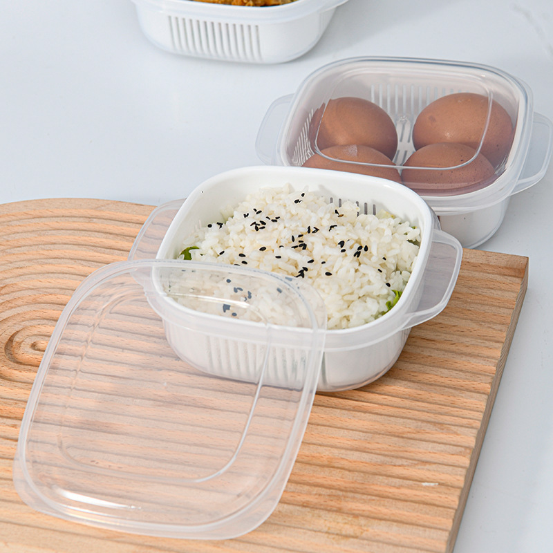[Clearout] Rice Packaging Box Can Be Frozen and Microwaved for Refrigerator Storage. Fat-Reducing Light Snacks and Small Grain Lunch Boxes