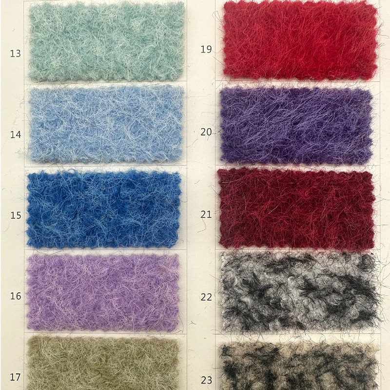 Popcorn Velvet 600g Woolen Two-Color New High-End Autumn and Winter Fashion Men's and Women's Woolen Outwears, Jackets and Bags Fabrics