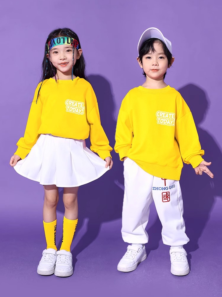 Primary School Games Spring Class Clothes Children's Cheerleading Costumes June 1 Kindergarten Dance Chorus Costumes