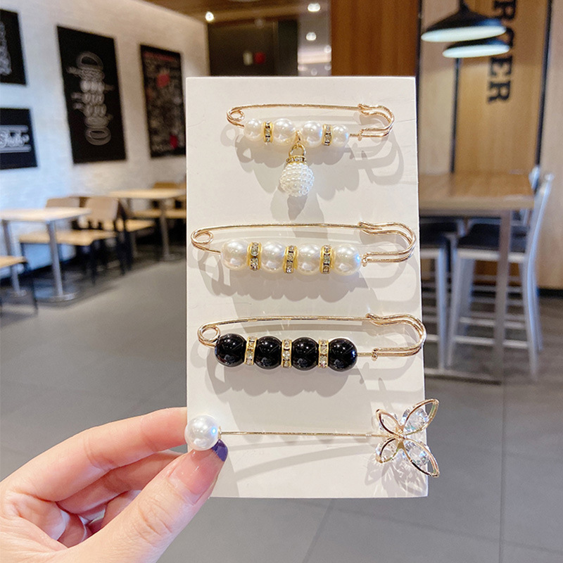 Waist pin accessories fixed clothes waist correction artifact anti-exposure brooch women's pants button waist pin