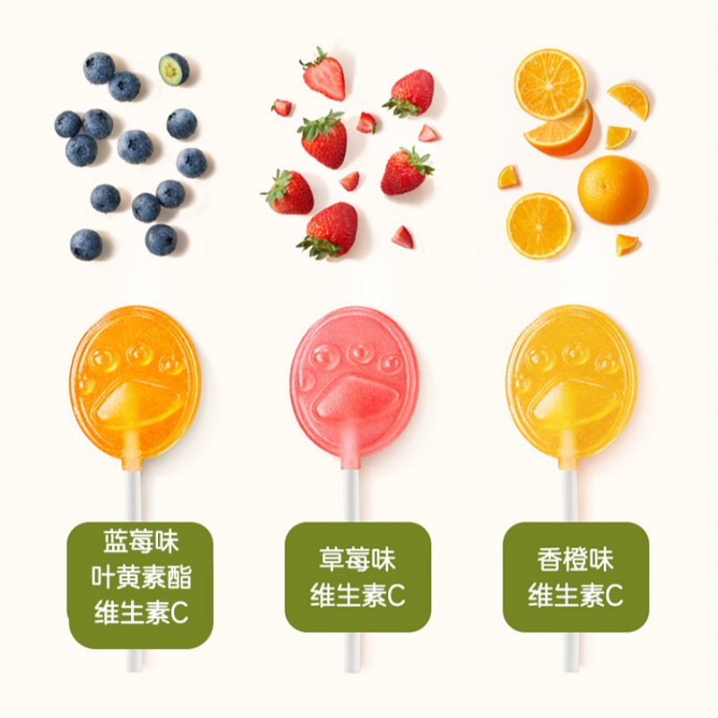 (August 25) Fuji Baby Lollipop 40g, Fruit Wood Sugar Alcohol, a Healthy Snack for Kids