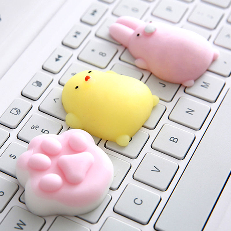 New creative toy small animal adorable pet seal king small tuanzi whole person vent decompression pinch music