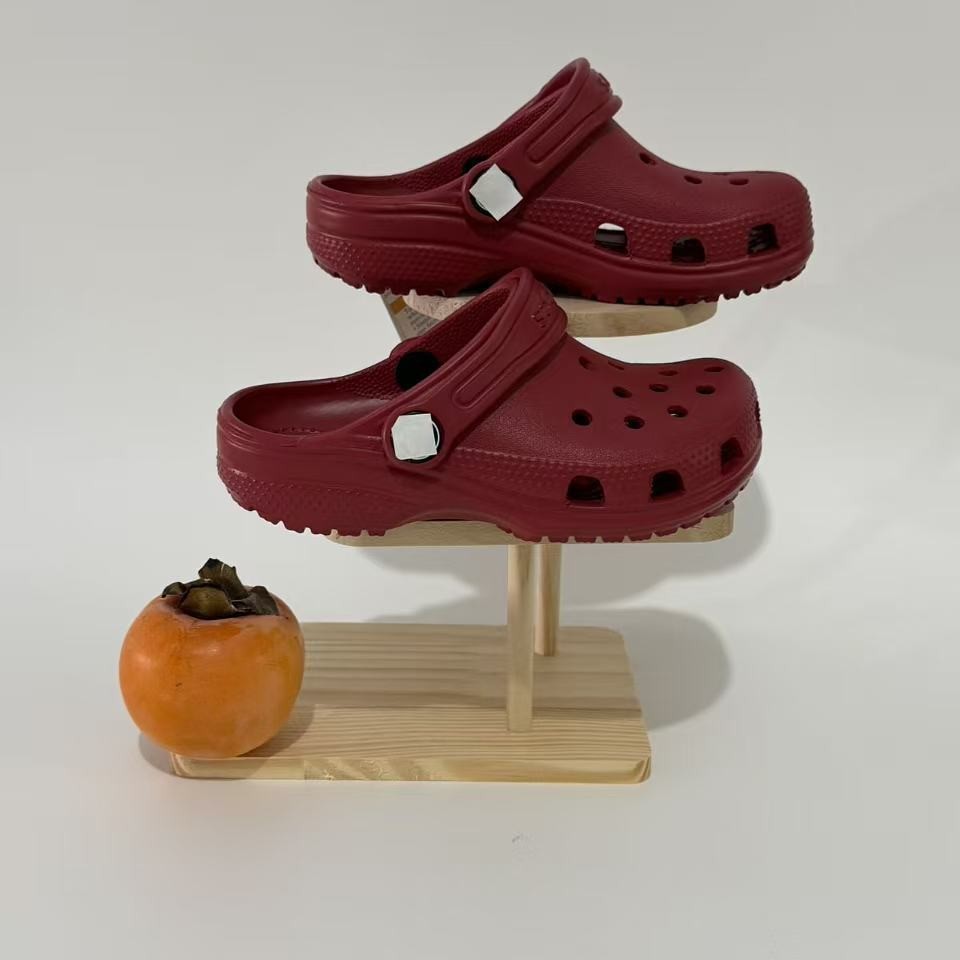 Classic Star Kidsren's Crocs for Big Kidsren, Boys and Girls, Baby Soft-Soled Toe-Cap Beach Sandals and Slippers with Soft Soles