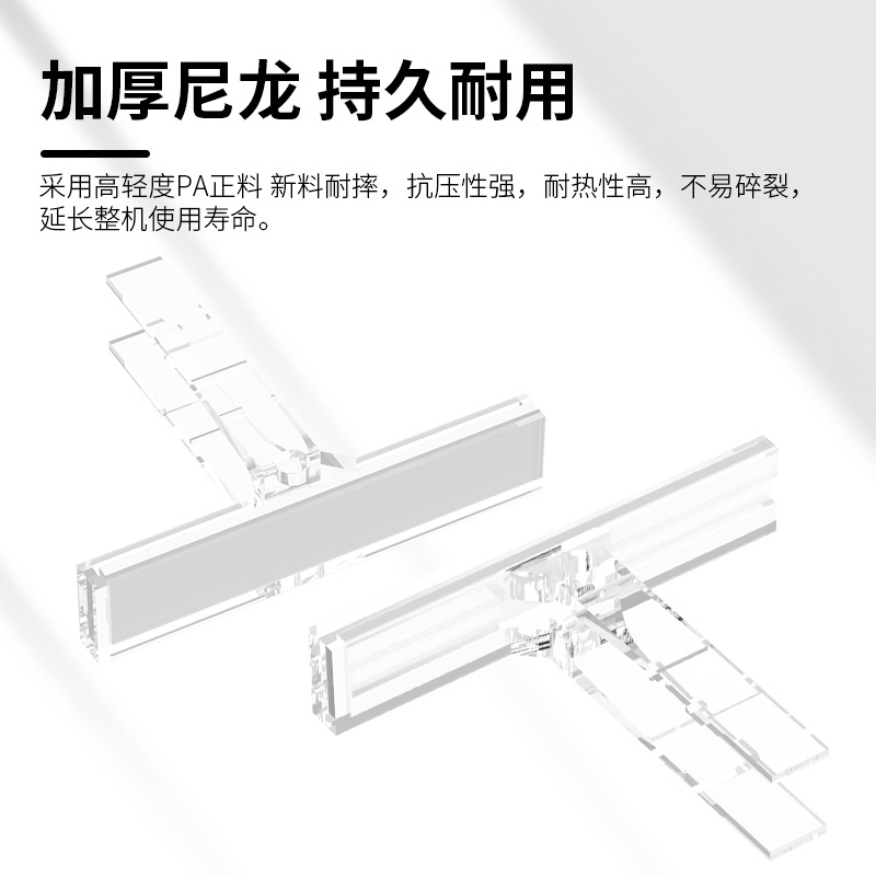 UK-B3 Terminal Fixture Fittings KLM-A Transparent Mark Marking Clamp Label Bracket Identification Terminal