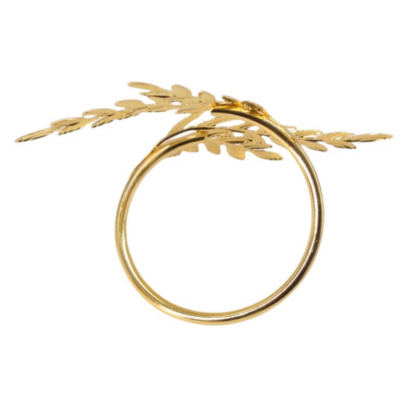 Wheat Napkin Ring Party Holiday Decorations European and American Hotel Western Food Metal Napkin Buckle All-match Simple Louth Cloth Ring