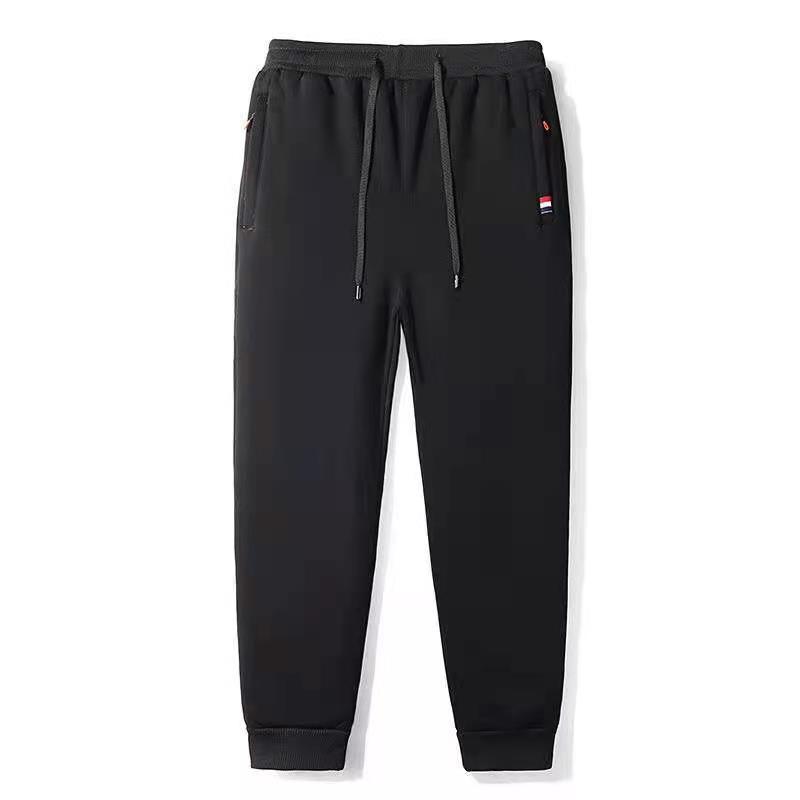 Autumn casual pants men's sports pants plus size loose all-match toe work sports pants autumn zipper pants