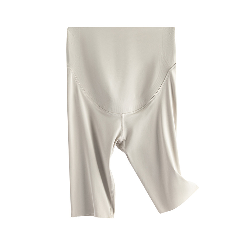 Pregnant Women's Leggings Five-point Pants Spring and Summer Thin Belly-supporting Leggings Safety Pants Pregnant Women's Dress Pregnant Women's Pants Five-point Pants