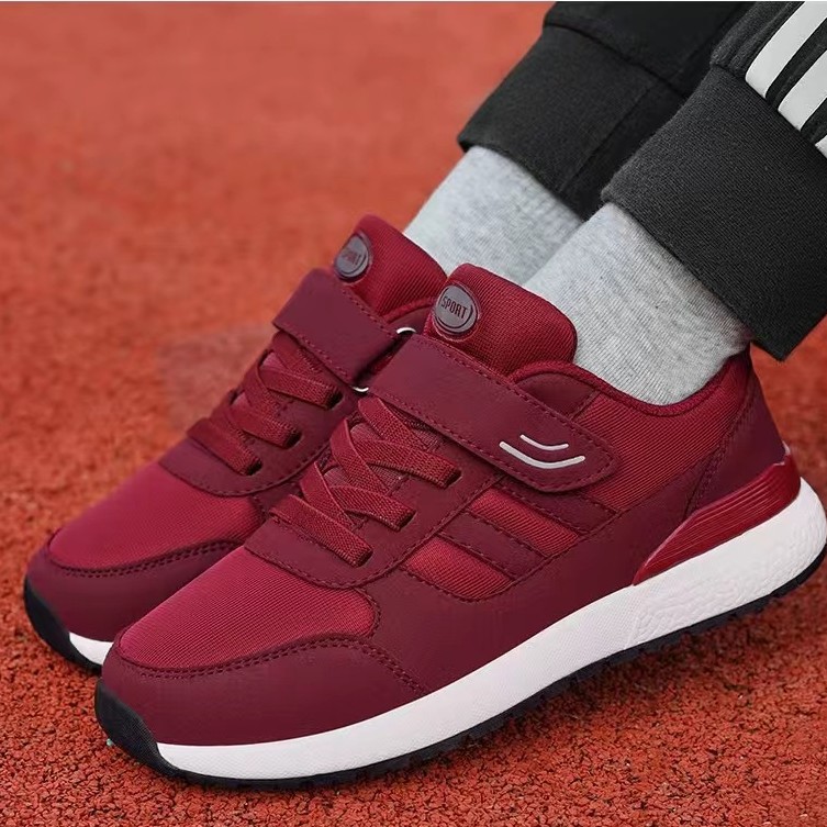 Mom's Shoes for Women 2025 Winter New Style Middle-Aged and Elderly Sports Shoes Soft-Soled Casual Couple Style Dad Shoes Walking Shoes