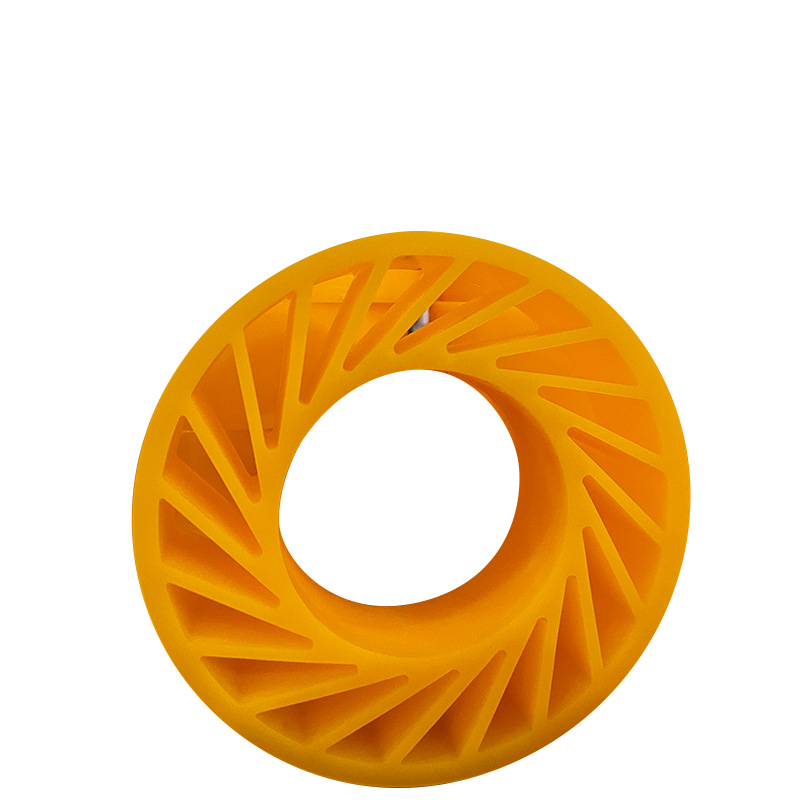 Polyurethane Sun Paper Feeding Wheel Factory Direct Supply Carton Printing Machinery Yellow Paper Feeding Sun Wheel Factory Direct Supply