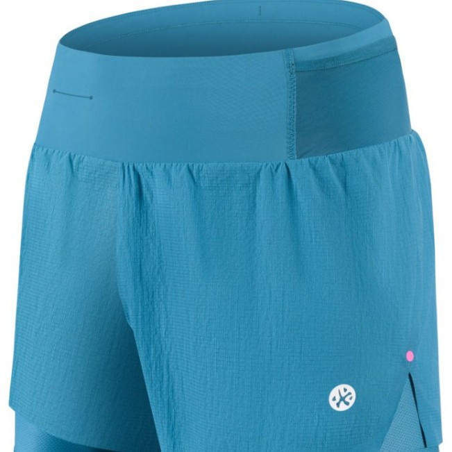 Мужские и женские беговые шорты 2 дюйма (2 в 1) 2025