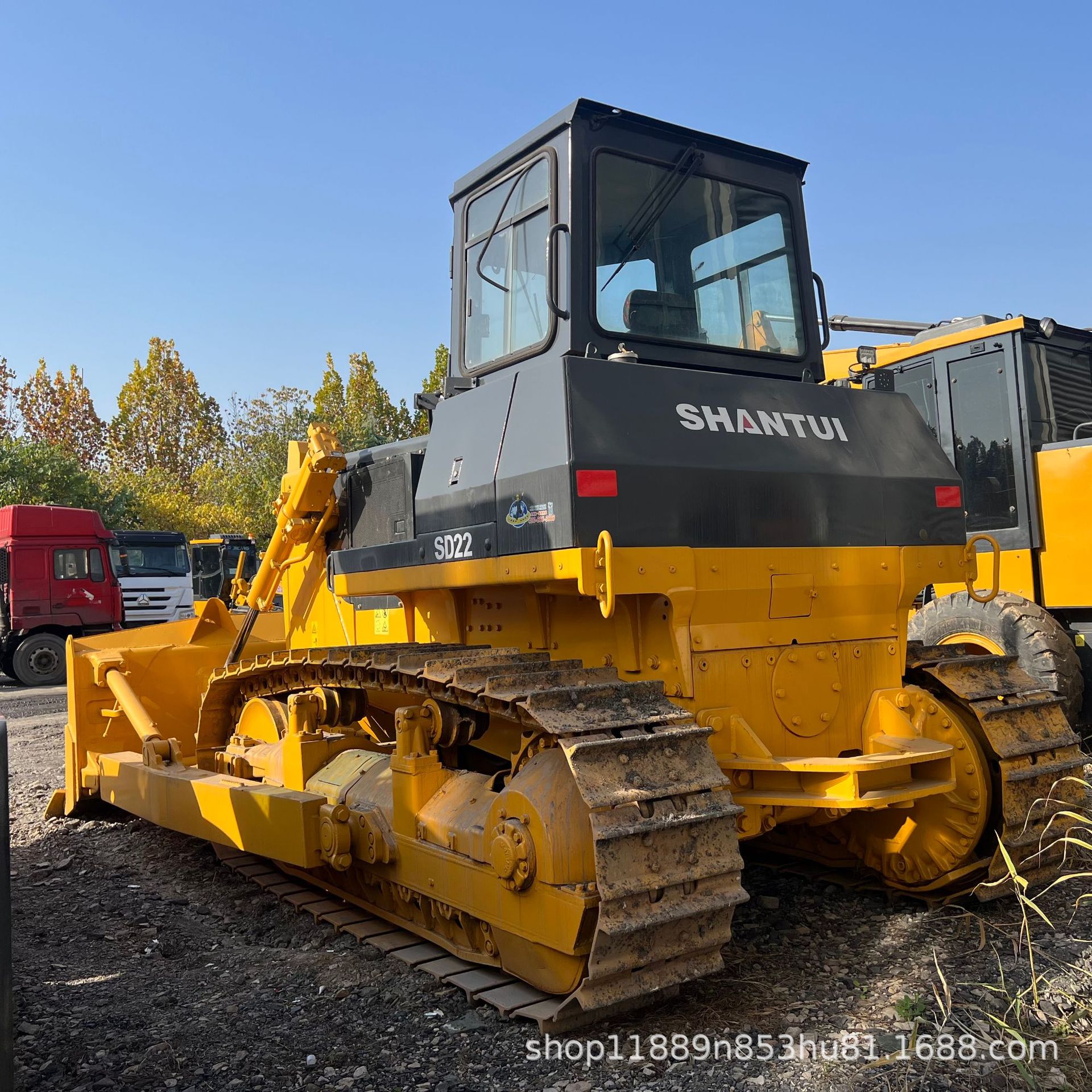 Used-Shantui Sd32 Bulldozer for Transfer – High-Power