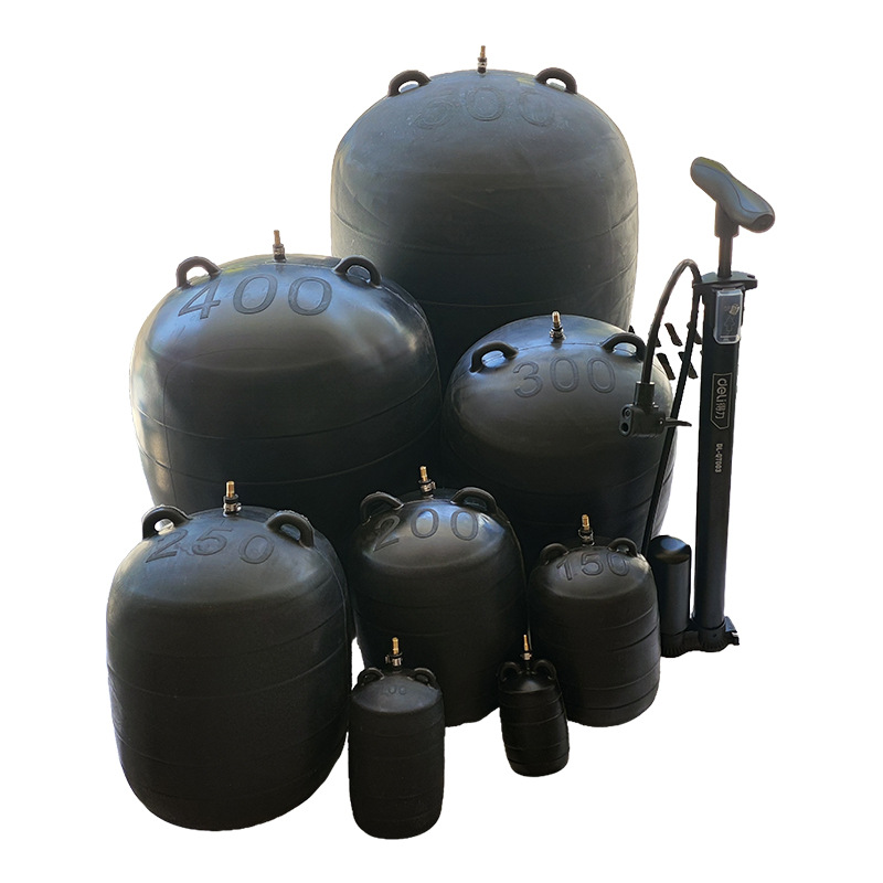 Rubber water-blocking airbag water-closing test airbag municipal sewage pipeline plugging airbag water-stopping and leakage-blocking thickened airbag