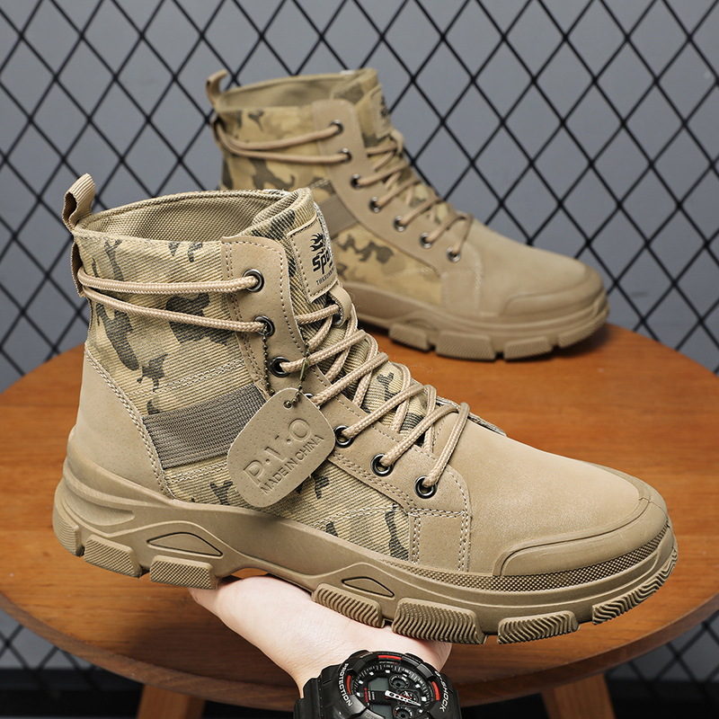 Кросс-бодерные ботинки мартин большого размера для мужчин осенние высокие обувь для работы и альпинизма средние ботинки для мужчин ревеневые ботинки Англия