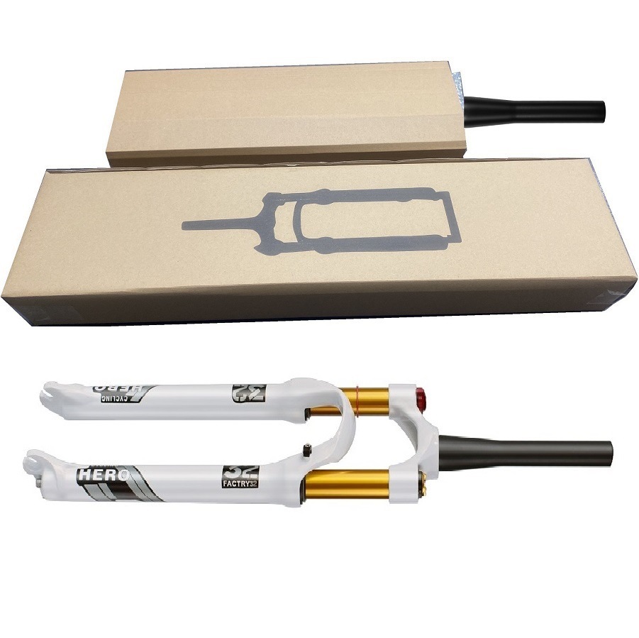 32-Tube Mountain Bike Front Fork for Dirt Ramps Xc Air Fork 26 27.5 29inch Shock Absorber 100-140mm Travel