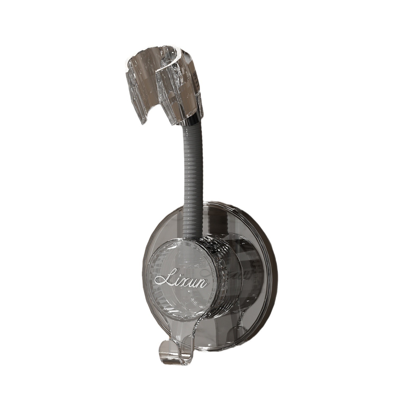 [Lijiao] 360-Degree Universal Adjustable Shower Base with Hook Wall-Mounted Punch-Free Shower Holder