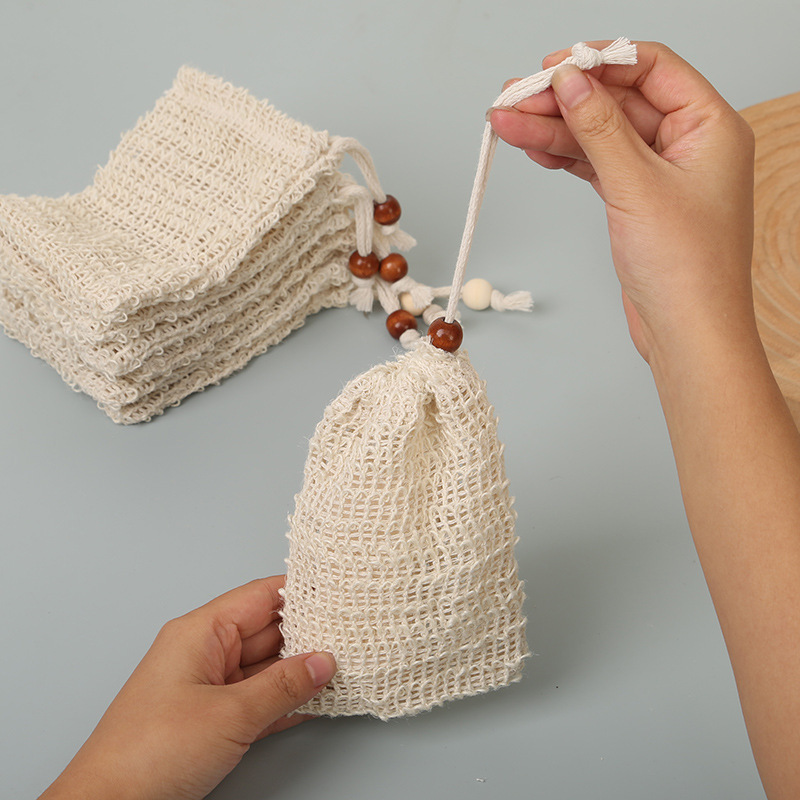 Household Soap Soap Foam Soap Bag Mesh Broken Soap Bag Storage Foaming Net Face Wash Cleanser Foaming Net