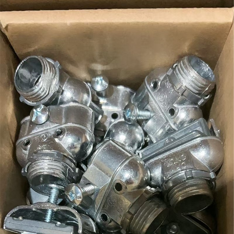 UL certification American standard connector zinc alloy double connector Die Cast Zinc Duplex Connector