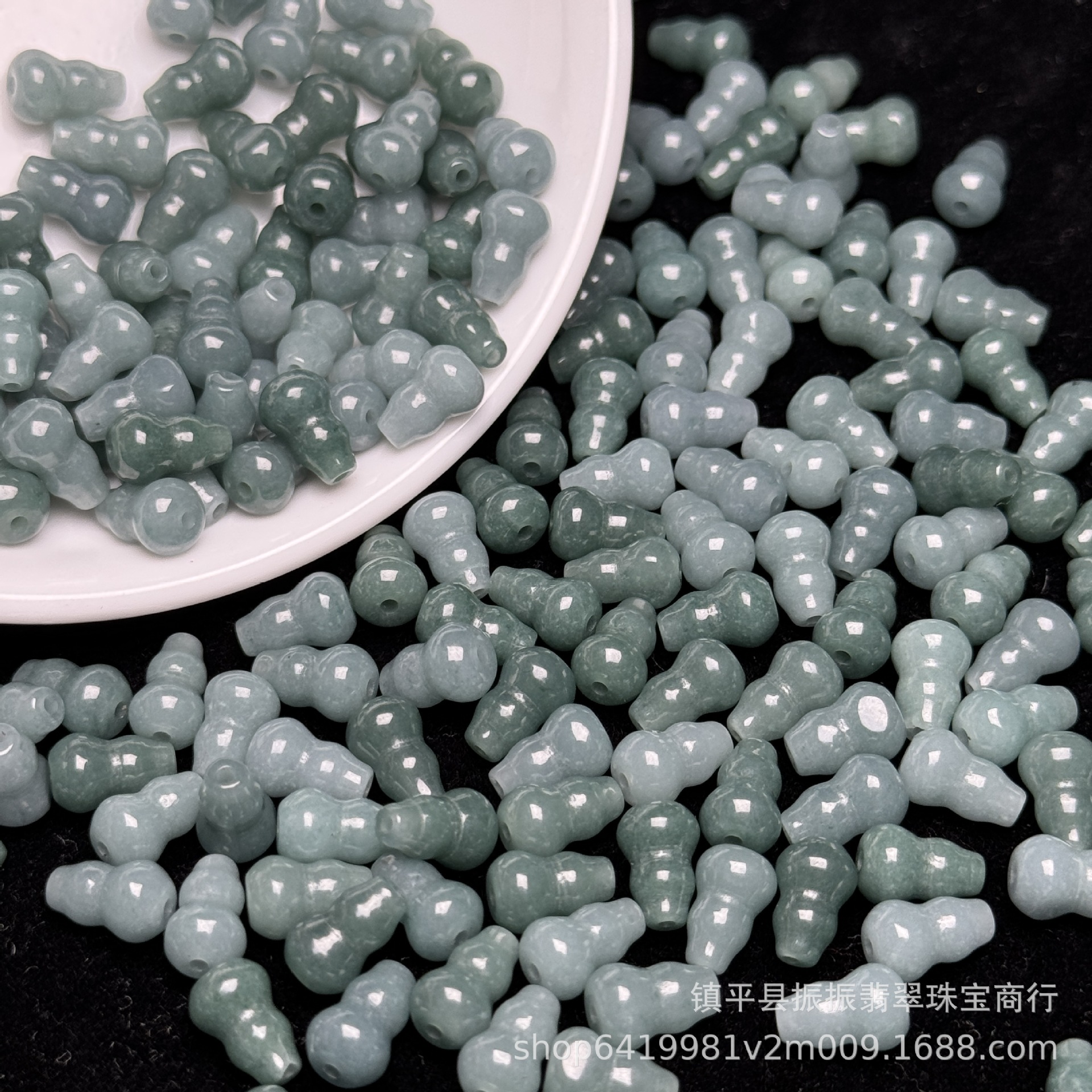 Натуральный нефрит A-класса, голубая вода 6×9 мм, свободные бусины, оптовая продажа, ювелирные изделия из нефрита, браслеты, ожерелья, аксессуары из нефрита