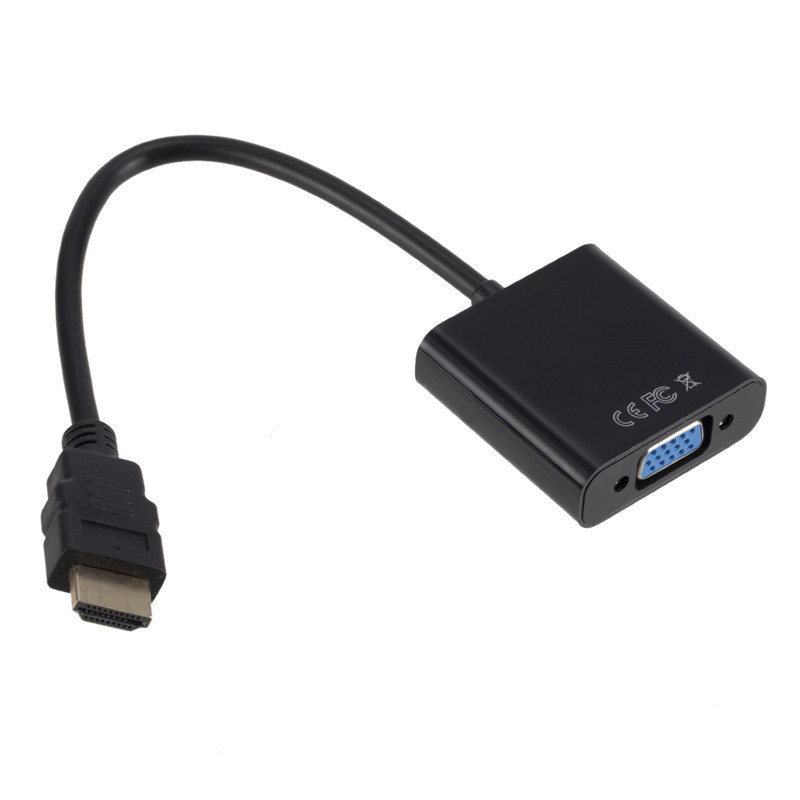 HDMI to VGA adapter/adapter with chip hdmi HD 1080p notebook to VGA display