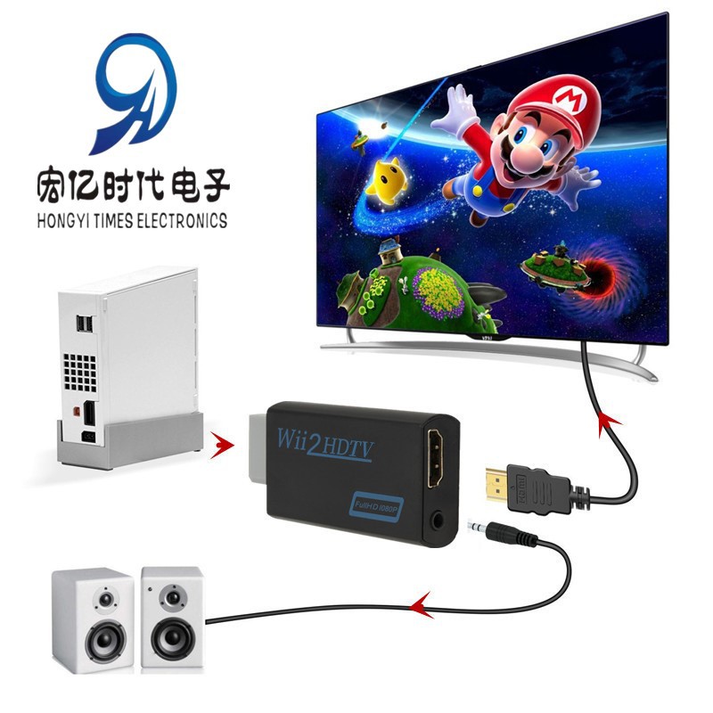Factory Direct Sales; Wii to Hdtv High-Definition Converter Wii2Hdtv Wii to Hdtv Converter