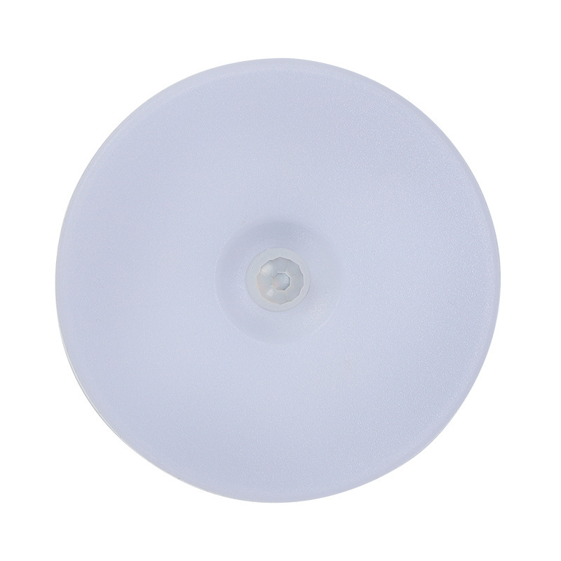 White Light Human Body Induction Night Light Bedside Smart LED Induction Light Outdoor Waterproof PC Rechargeable Night Light