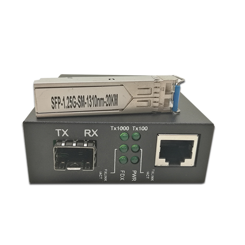 Nova Led Display Fiber Optic Transceiver Gigabit Single-Mode Photoelectric Converter Cvt320 Large Screen Lc Port