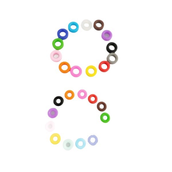 Glasses Spinning Sliding Ring Arc Round Earmuffs Temple Spinning Sliding Sleeves Fixed Ear Hook Foot Covers Spinning Earmuffs Colorfulful Silicone