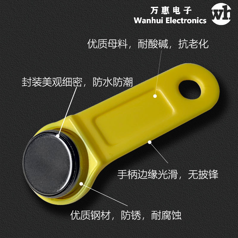 Tm1990 Only Reading Ds1990 Access Control Id Smart Card Digital Key Handle Card