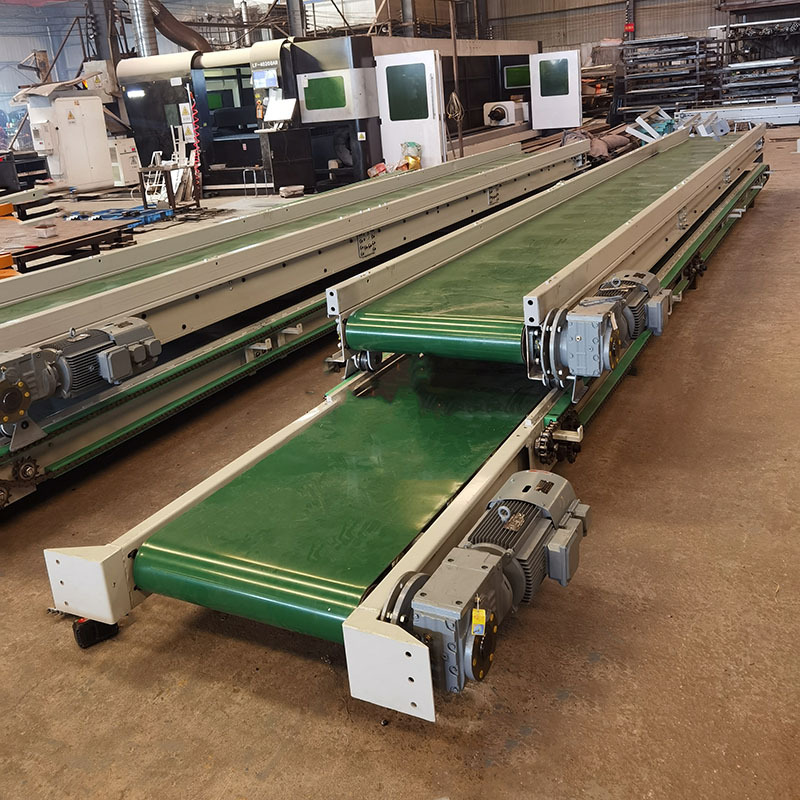 Индивидуальный телескопический ленточный конвейер для сборки диванов на крупных мебельных фабриках, утолщенный ПВХ-лента