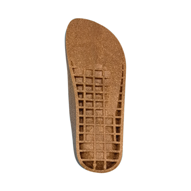 Factory Direct Sales New Boken Sole Beach Sole Lightweight Versatile Toe-Toe Soft Sole Women's Half Slippers Midsole