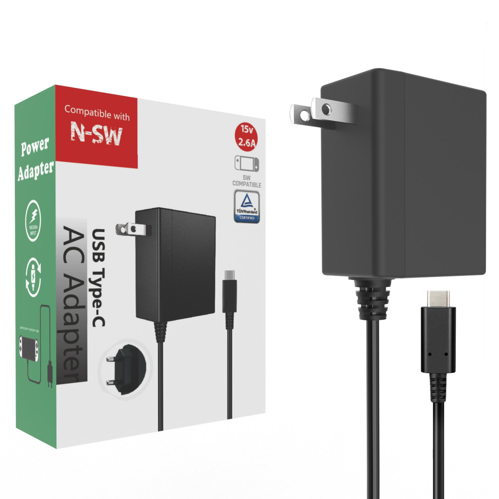 Адаптер питания Switch1 Switch2 15V2.6A для игровой консоли Ns Nx Fire Bull