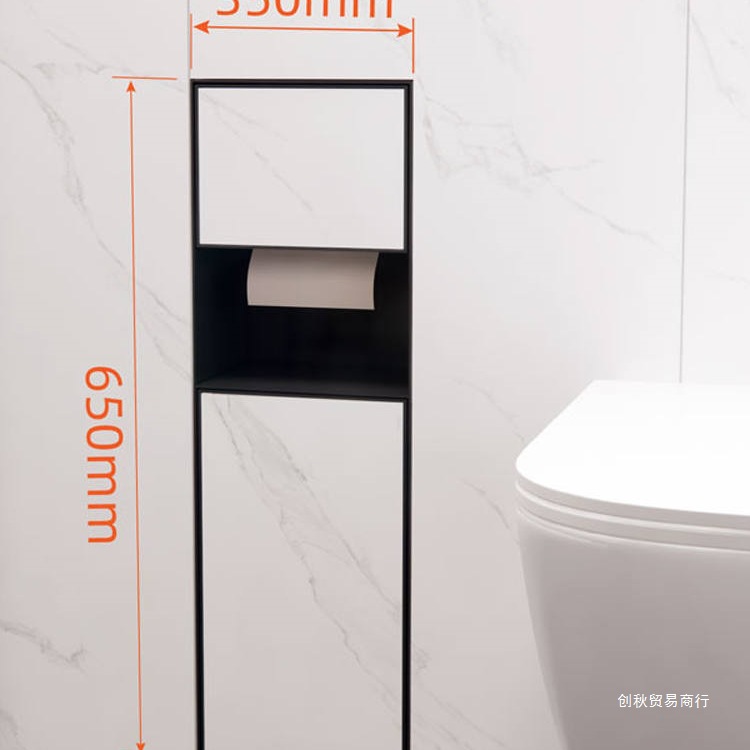 Встраиваемая мусорная корзина из нержавеющей стали 304 с коробом для бумаги