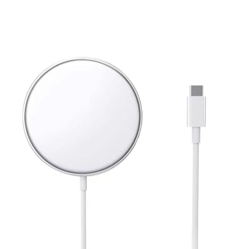 Suitable for 15W Apple Wireless Charging Mobile Phone Charging Magnetic Suction 15W Charging 15W Charger Magnetic Suction Fast Charging