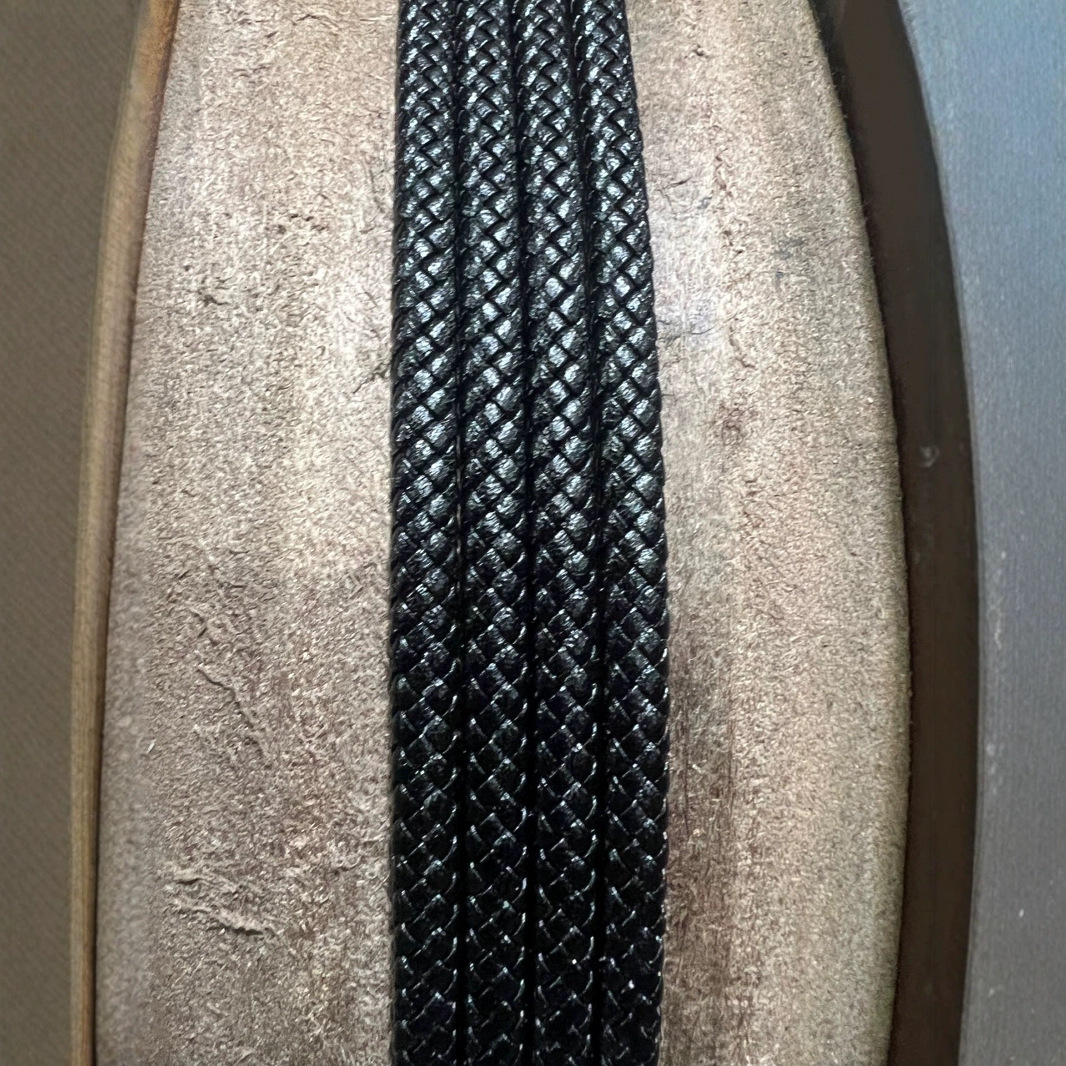 DIY Multi-Strand Braided Pu Bracelet Core-Spun Pu Leather Cord Korean and Japanese Foreign Trade Popular Bracelet Wristband Pu Faux Leather Cord