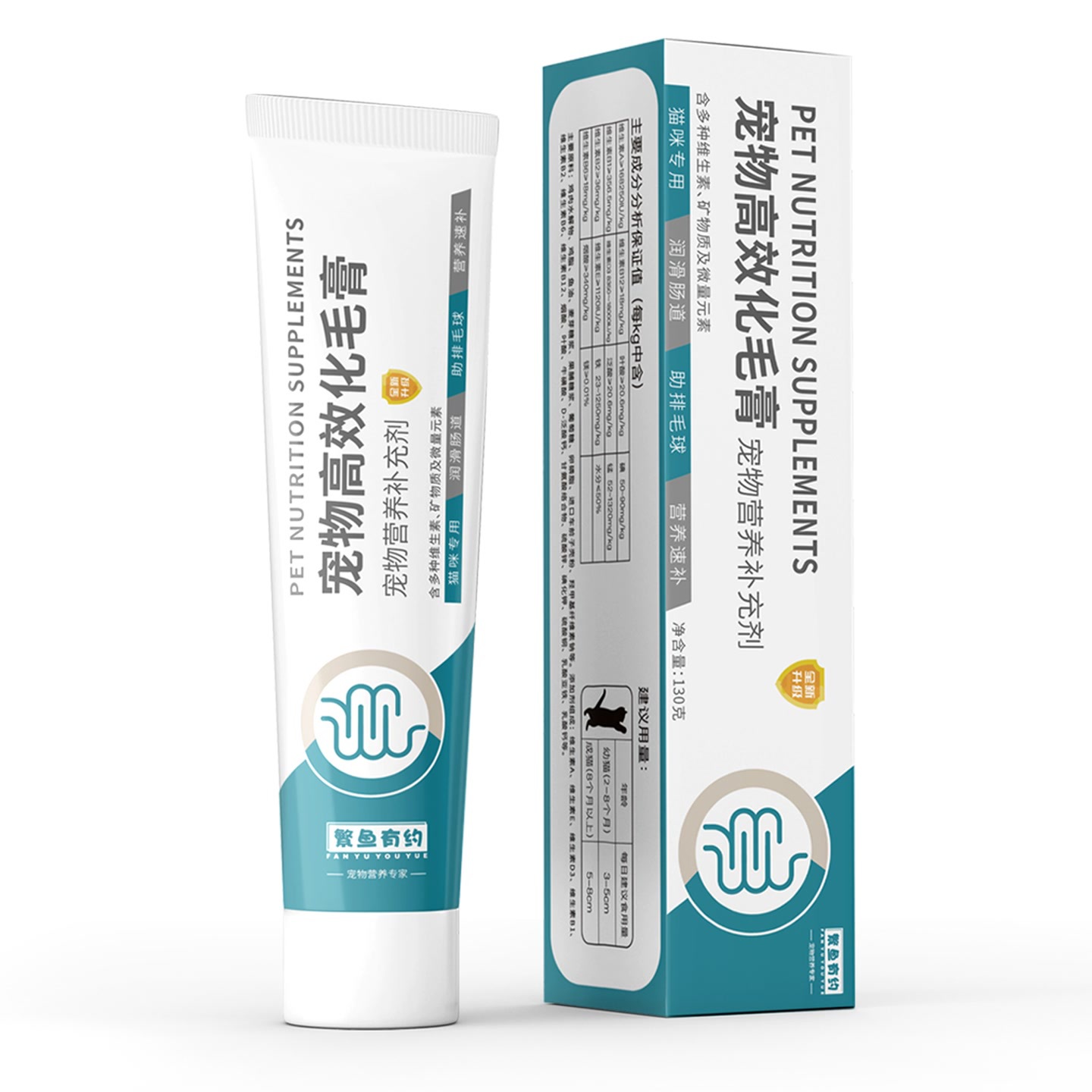 Fanyu Youyue Cat Hair Removal Cream, Hair Removal Ball Nutritional Cream, British Short-Haired Kitten Hair Removal Cream, Cat and Dog Products, Others
