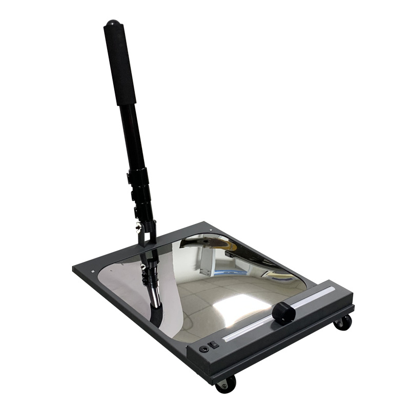 New V5 rectangular telescopic rod portable underbody inspection mirror acrylic shatterproof mirror vehicle detector