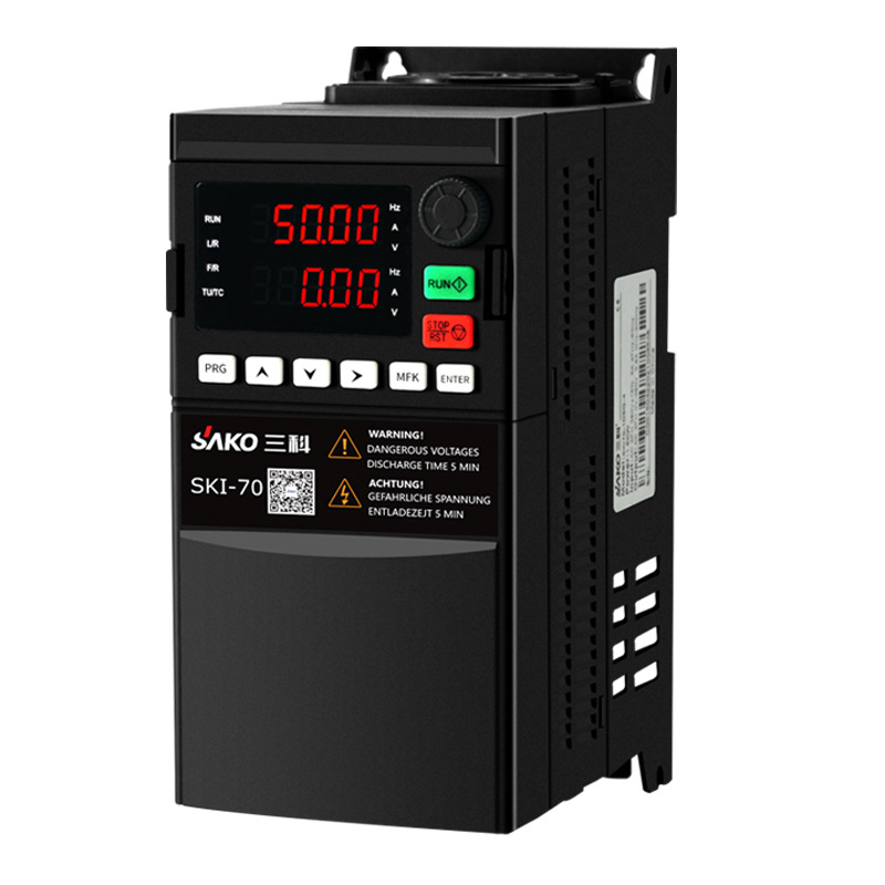 Sanke Single-Phase 0.75/1.5/2.2/4/5.5/7.5Kw Fan Water Pump Three-Phase Speed Regulator 380V Inverter