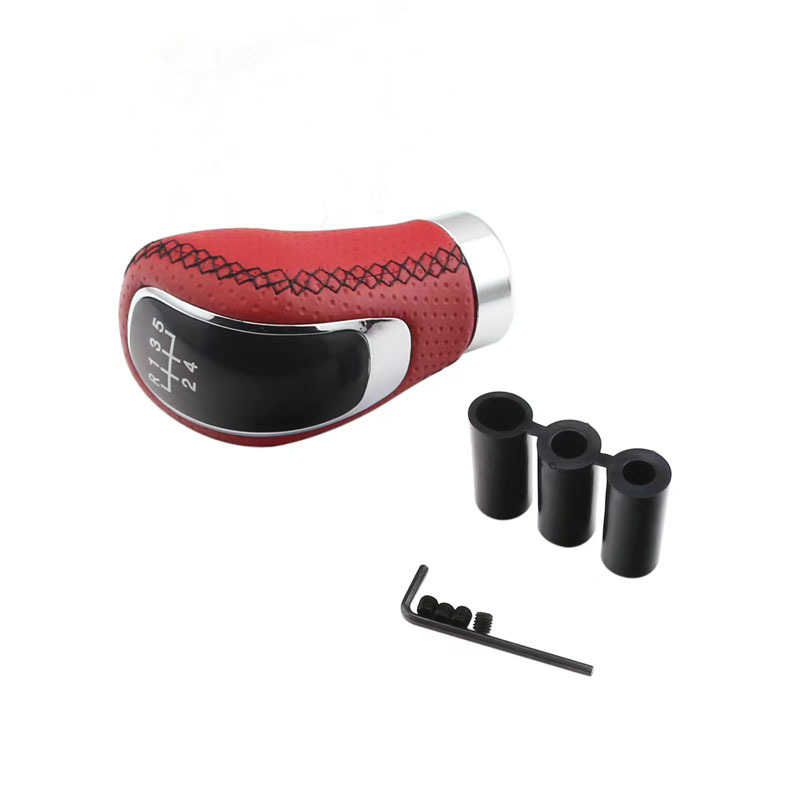 Suitable for Car Manual Transmission, Universal Modified Gear Lever, Leather Gear Lever, Personalized Gear Lever, Transmission Lever,/5 Speed,/6 Speed