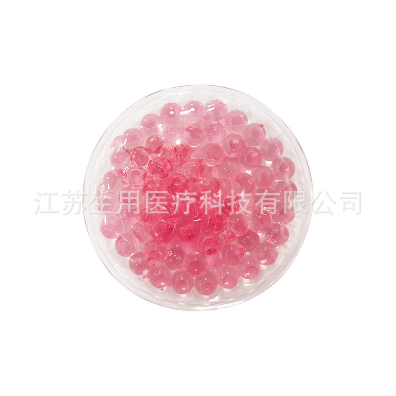 Factory Cross-Border Pvc Gel Ice Beads Small Round Ice Bag Printed Bead Bag Hot and Cold Compress to Reduce Pain Ice Patch