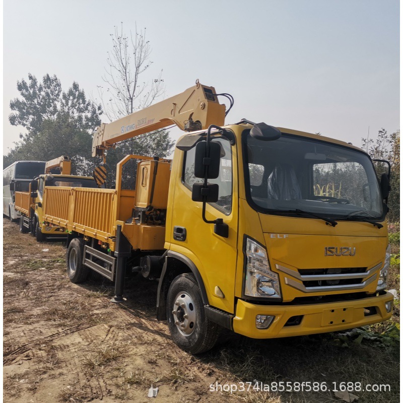 Export Ce Certified Zory Source Factory Hydraulic Straight Boom Truck Crane 8 Ton Straight Boom Hydraulic Crane
