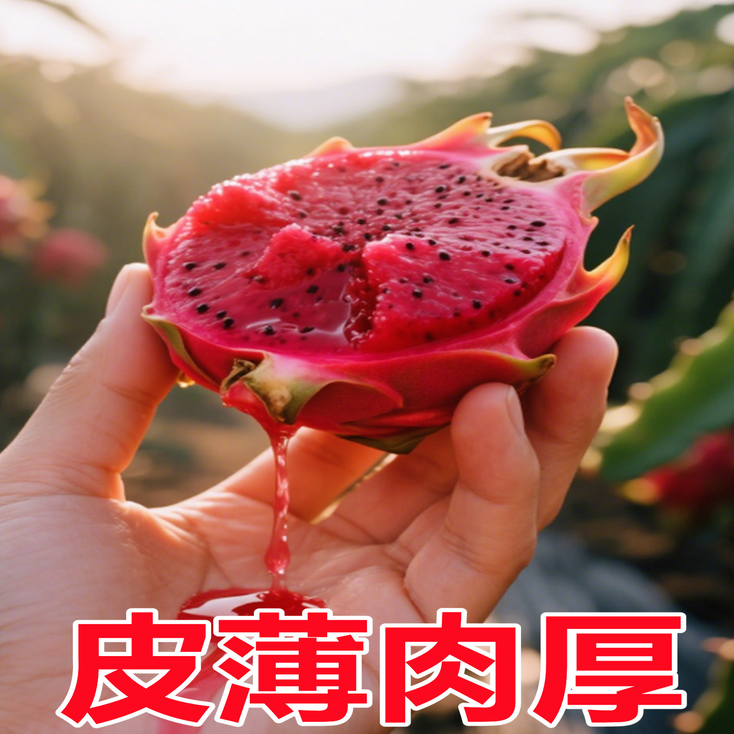 Fresh Red-Fleshed Dragon Fruit from Guangxi, 5kg Whole Box of Honey Golden No. 1 Treasure Red-Fleshed Dragon Fruit, Fresh Seasonal Fruit