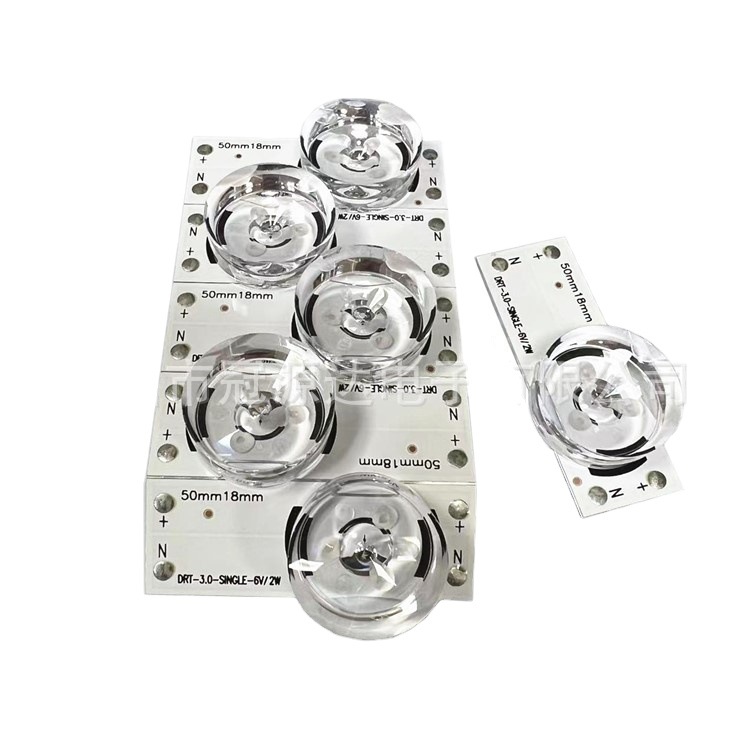 LG Lens TV LED Lamp Beads Single Particle Light Bar DRT 3.0 Aluminum Substrate PositiVe and NegatiVe Solder Spot 6V2W 50x18