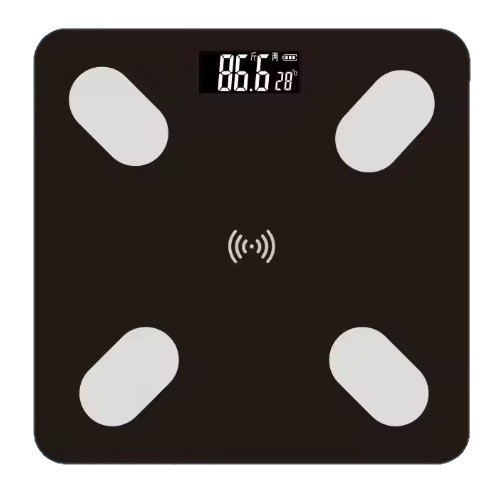 Body Fat Scale, Smart Rechargeable Weight Scale, Bluetooth Accurate Home Measurement of Body Fat, Human Body Weighing, Cross-Border Wholesale