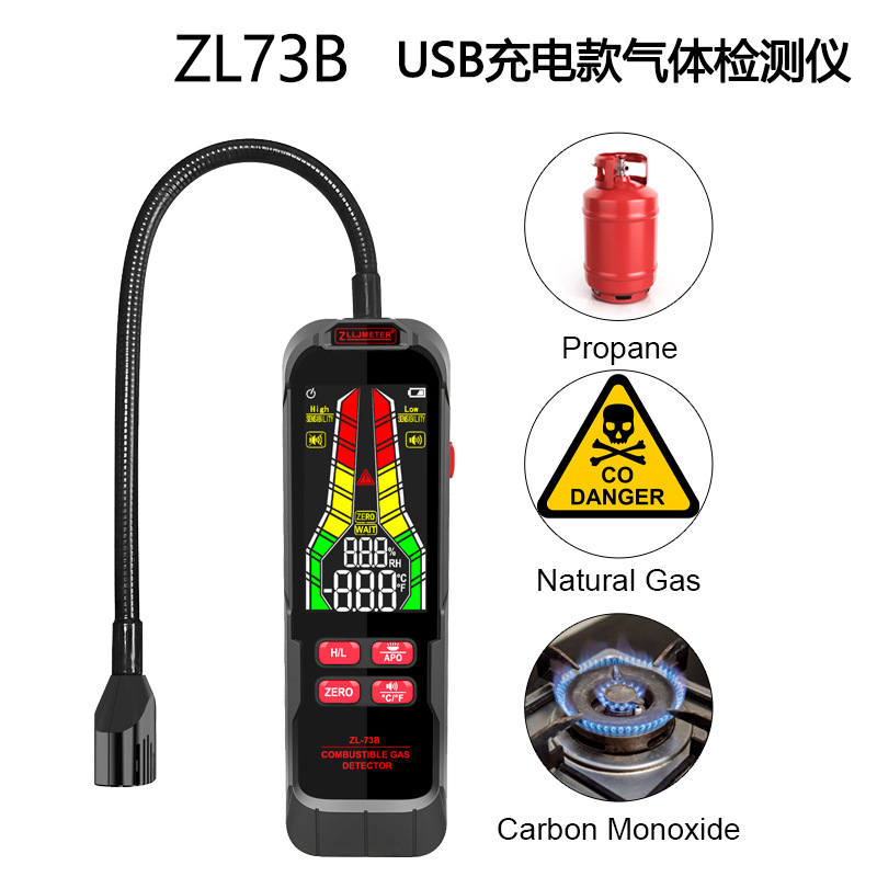 Сигнализация о наличии горючего газа Old Master, детектор утечки природного газа