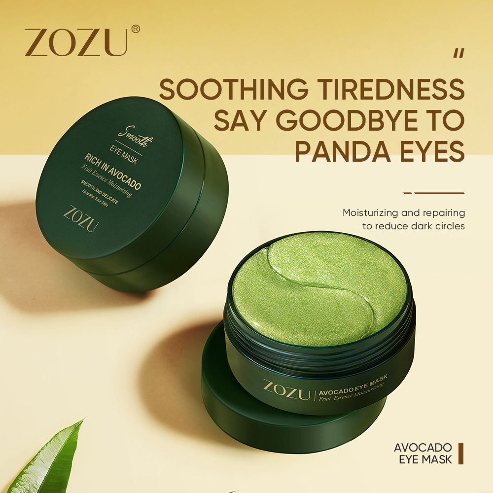 Zozu Gold Eye Mask Hydrating, Moisturizing, Gentle and Moisturizing, Improving Dry Eyes, Eye Mask Patch, Cross-Border Export Wholesale