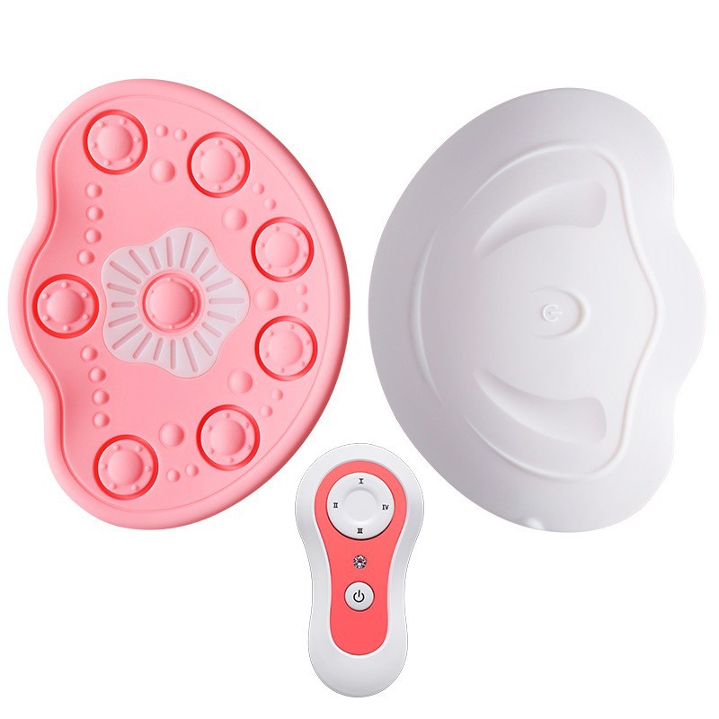 Cross-Border New Red and Blue Light Electric Breast Enlargement Instrument Intelligent Wireless Remote Control Heating Breast Beauty Treasure Vibrating Breast Massager