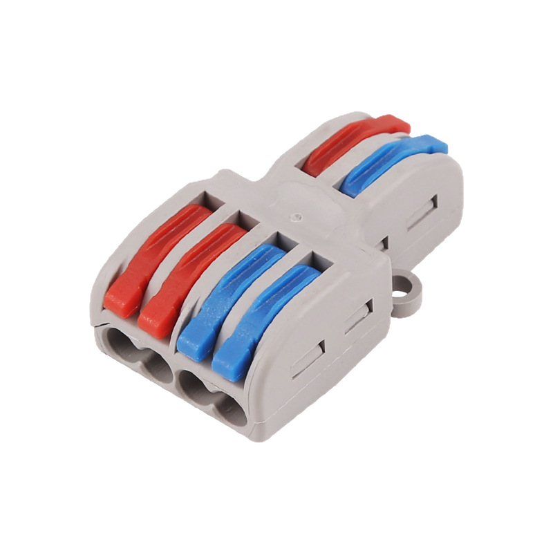 Two-in, four-out/six-out fast connector SPL-42/62 splitter docking lamp wire connection terminal