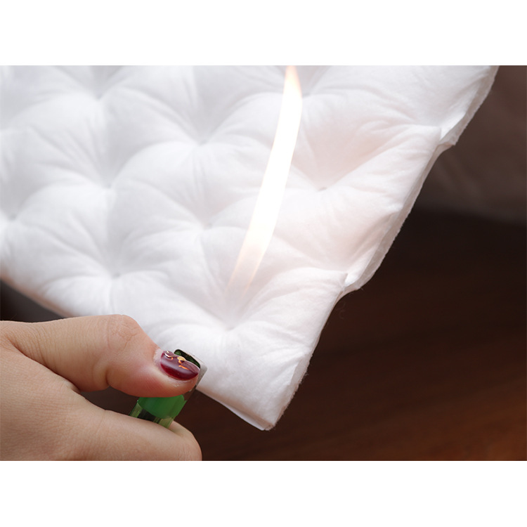 Windsor white cotton two-component sound-absorbing cotton car modified sound insulation polyester fiber material white pressure point with adhesive