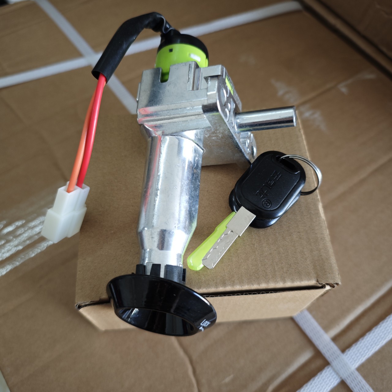 Подходит для электромобиля N1Snqi, комплект замка электрической двери, чехол для ключа