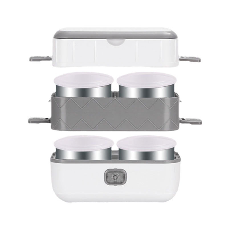 Manufacturer Multifunctional Bento Heating Insulated Lunch Box Plug-In Cooking Electric Heating Insulated Rice Bucket Mini Heating Rice Cooker